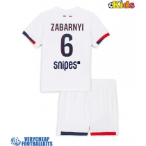 Paris Saint-Germain Illia Zabarnyi #6 Replica Away Minikit 2025-26 Short Sleeve (+ pants)